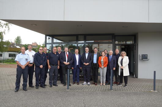 15.09.2022 | Echange avec Tobias Lindner, Ministre d'Etat au Ministère des Affaires étrangères allemand, à Wissembourg