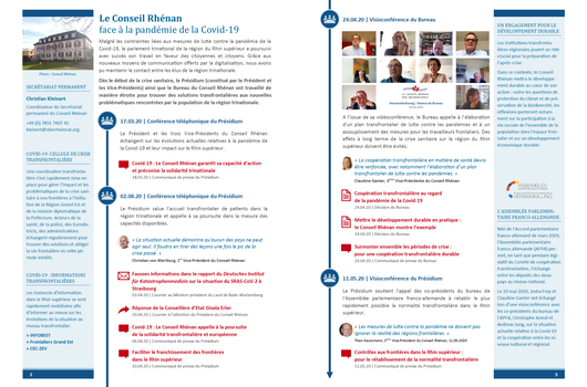 Extrait du 2ème N° de la Lettre d'information du Conseil Rhénan (28.05.2020)