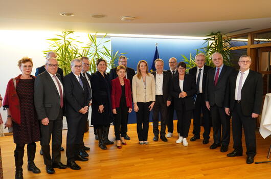22.11.2022 | Réception pour célébrer les 25 ans du Conseil Rhénan | Parlement européen, Strasbourg