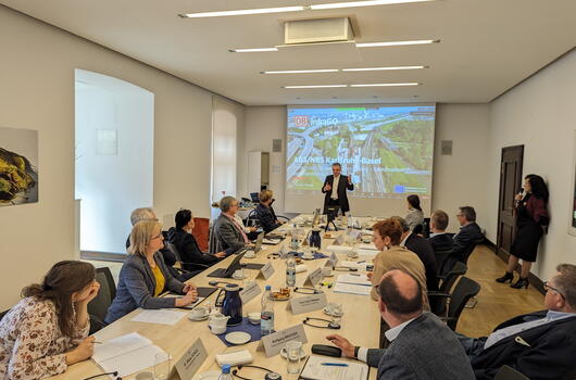 Commission "Transports - Aménagement du territoire - Entraide en cas de catastrophe" du Conseil Rhénan du 15 mars 2024 à Fribourg-en-Brisgau